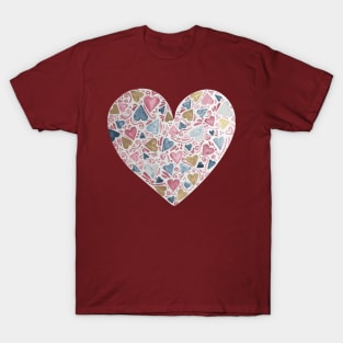 heart with hearts T-Shirt